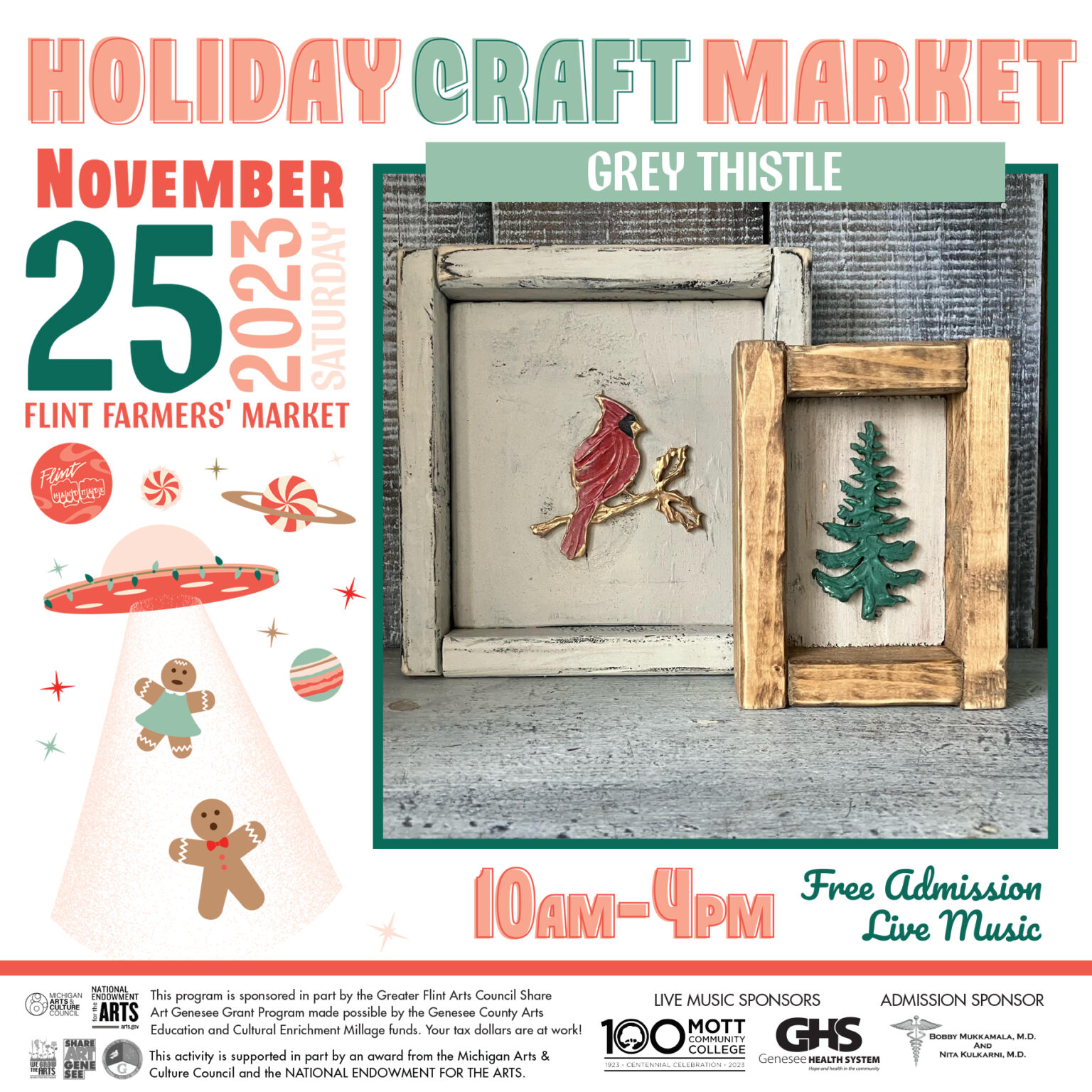 Gallery 3 - Flint Handmade 16th Annual Holiday Craft Market